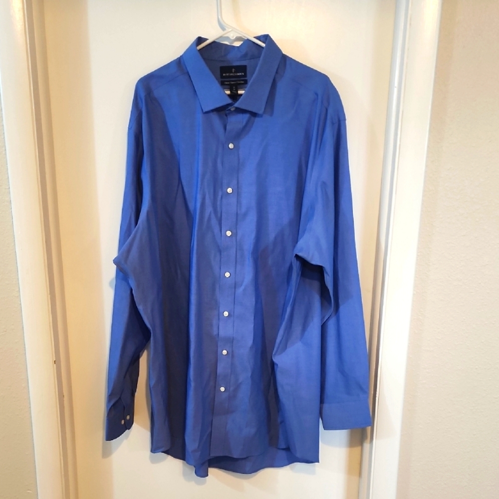 Calvin Klein Blue Dress Shirt Classic Fit